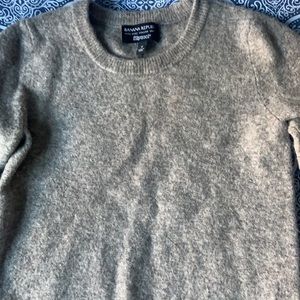 BANANA REPUBLIC Flipucci Fine Italian Wool Crewneck Sweater Size M